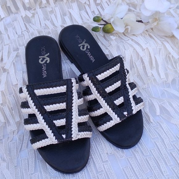 Yosi Samra 'Molly' Braided Slides - Picture 3 of 7